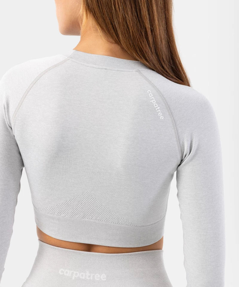 Blaze Seamless Longsleeve - Oyster Grey