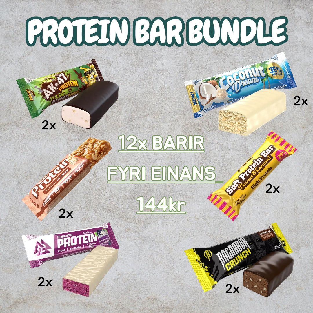 ✨PROTEIN BAR BUNDLE✨ - Spar 100kr