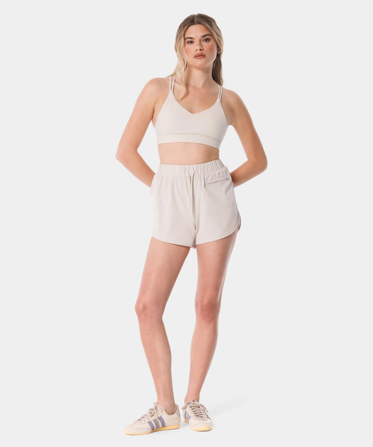 Balletcore crossback bra - Swan Beige