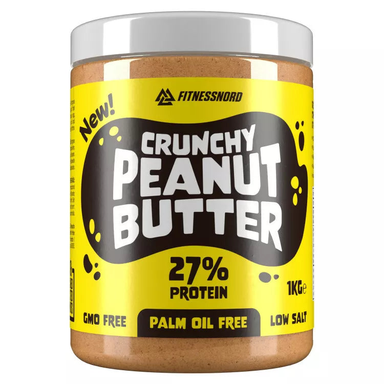 CRUNCHY PEANUT BUTTER 1KG