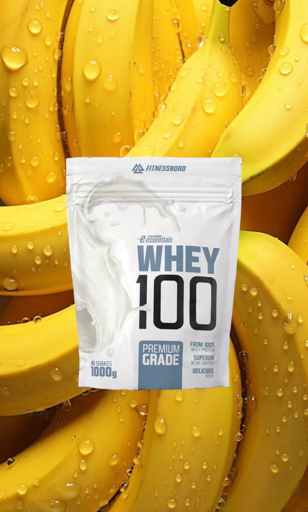 Fitnessnord Whey 100 - Protein Pulvur - 1000g