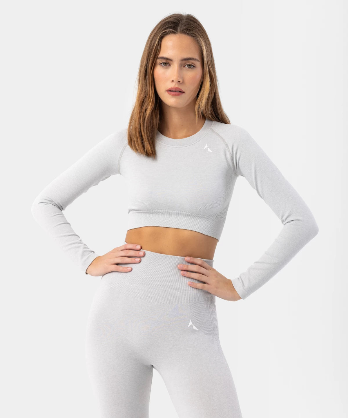 Blaze Seamless Longsleeve - Oyster Grey