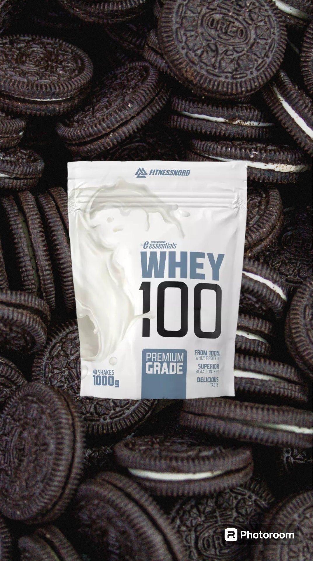 Fitnessnord Whey 100 - Protein Pulvur - 1000g