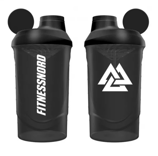 Fitnessnord shaker 600ml - Smoke Black