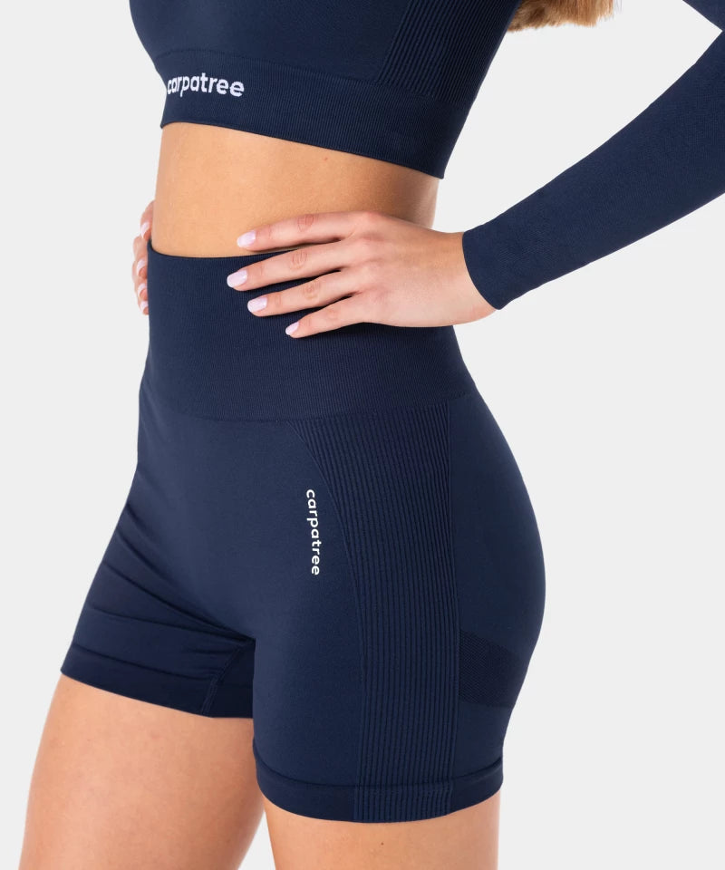 Allure seamless shorts - Saphire Blue