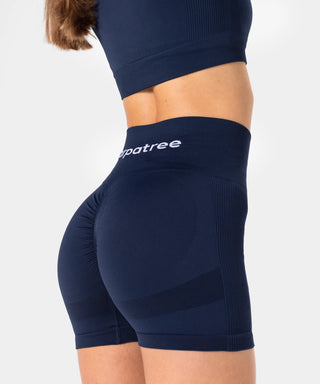 Allure seamless shorts - Saphire Blue