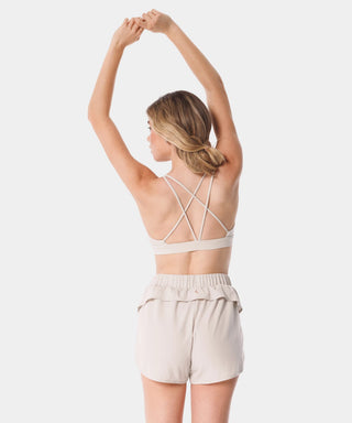 Balletcore crossback bra - Swan Beige