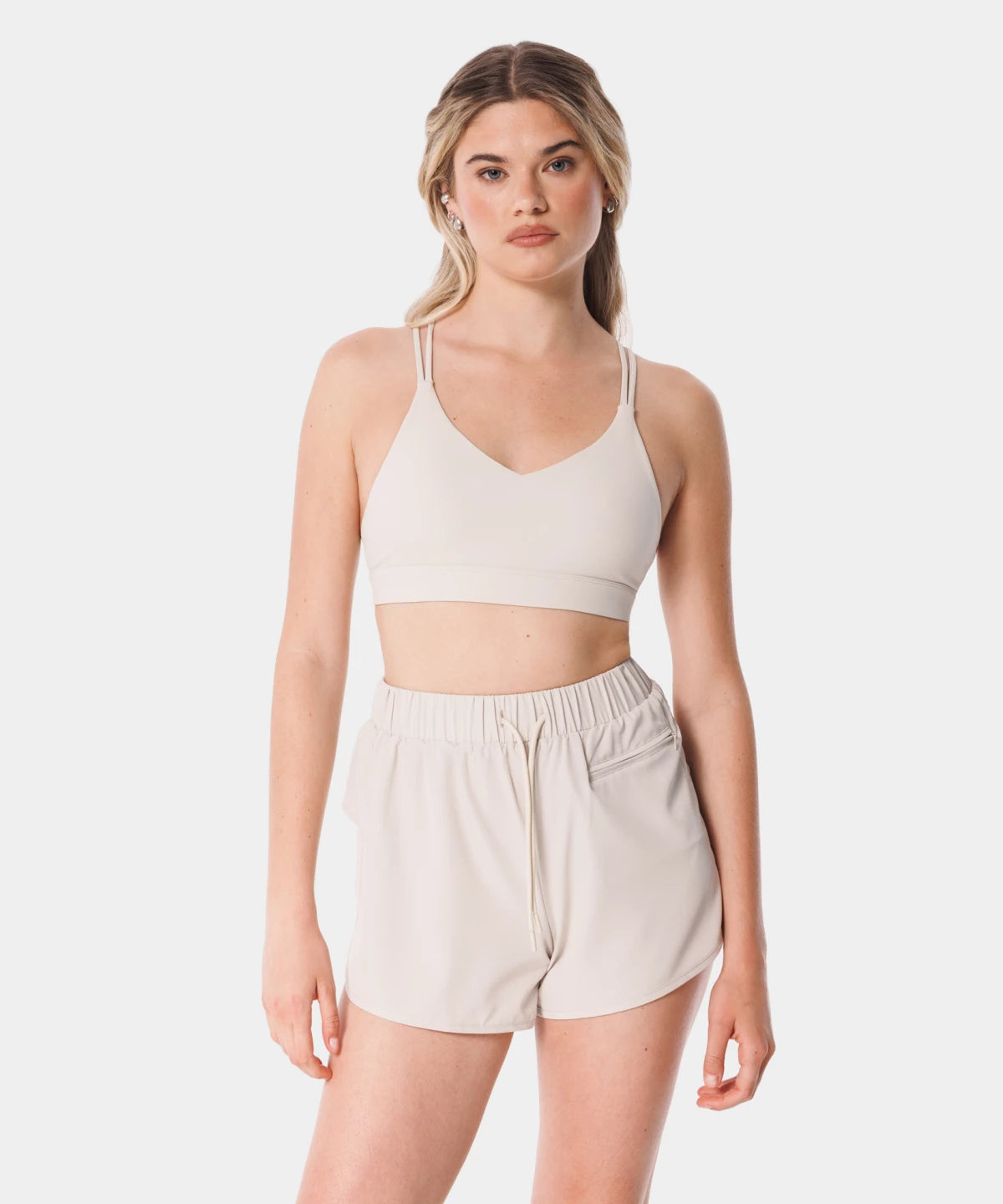 Balletcore crossback bra - Swan Beige