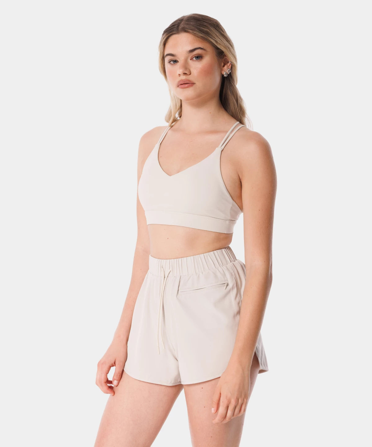 Balletcore crossback bra - Swan Beige