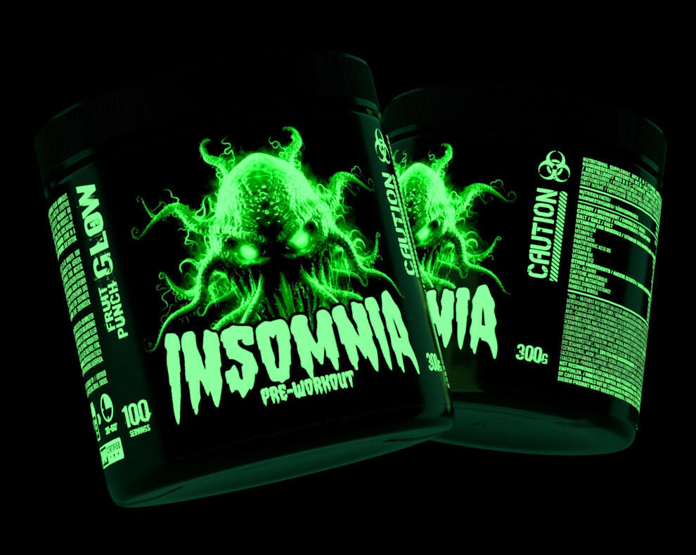 INSOMNIA PRE-WORKOUT (100 Servings!)